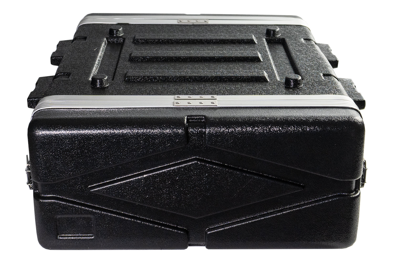 Event Lighting RACKA4RU 4RU ABS rack case side angleview