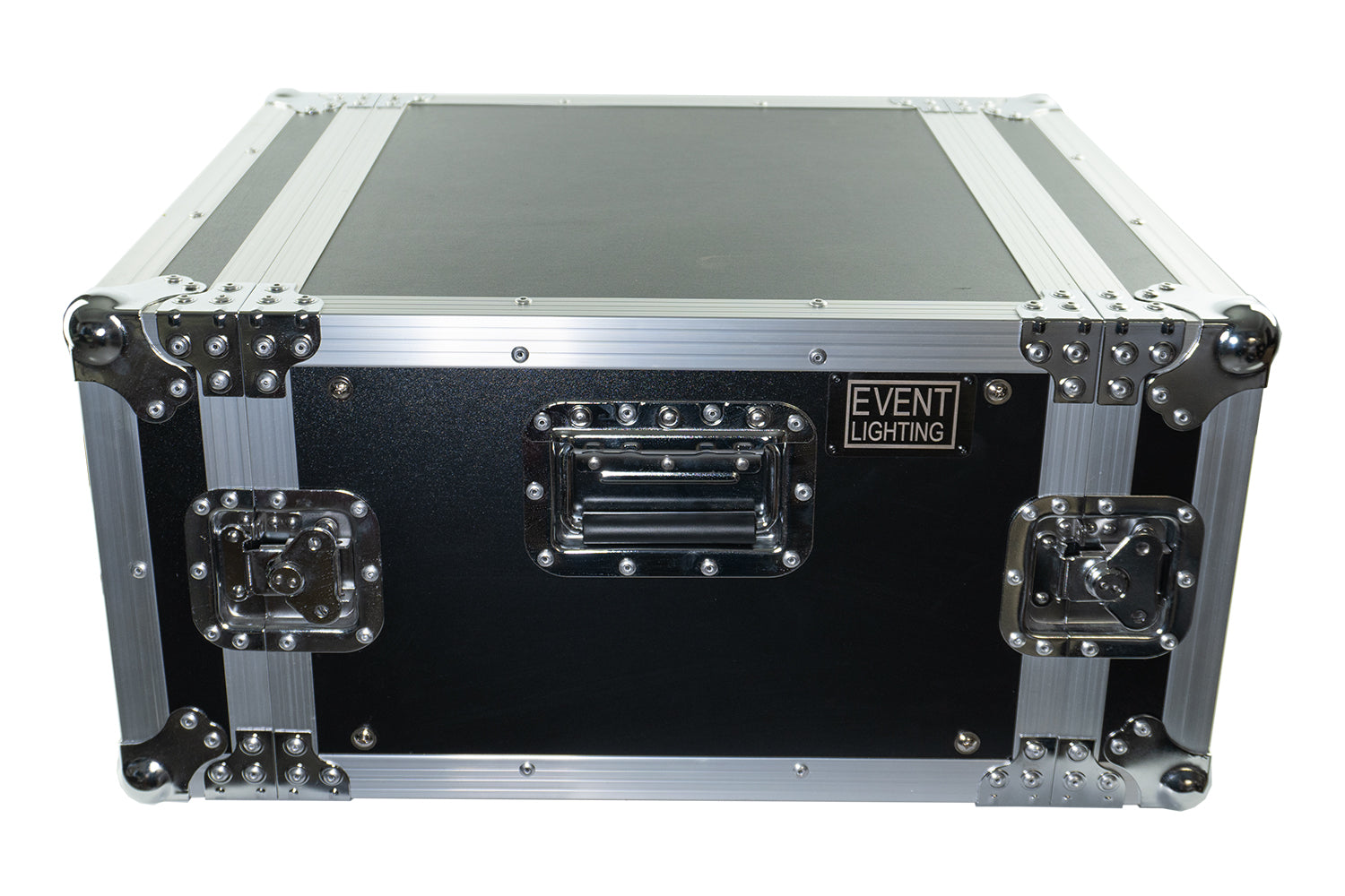 Event Lighting RACKP6RU 6RU Plywood Rack case front view 