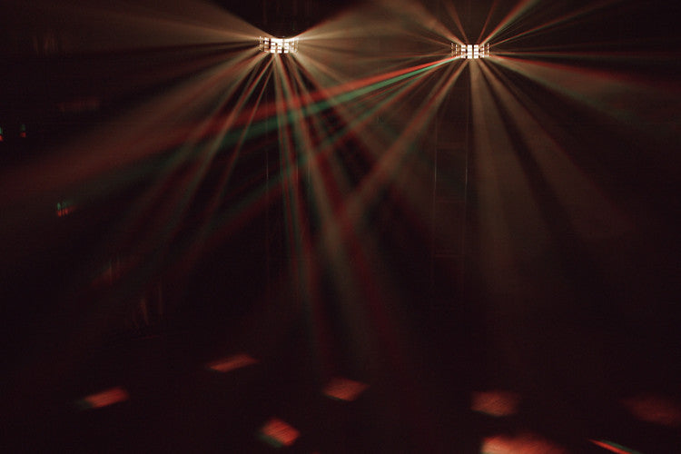 Event Lighting Lite - SABER - 2 x 12W CREE RGBW Rotating Beam Effect