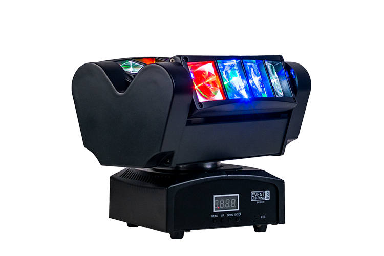 Event Lighting Lite SPIDER Twin 4 Beam Moving Head