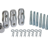 Event Lighting TC2PACK truss accessories pack of 4x TC2, 8x TPIN, 8x TCLIP