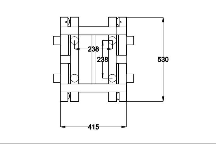 Event Lighting truss sleeve block dimensions