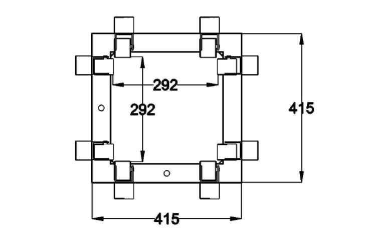 Event Lighting truss sleeve block dimensions