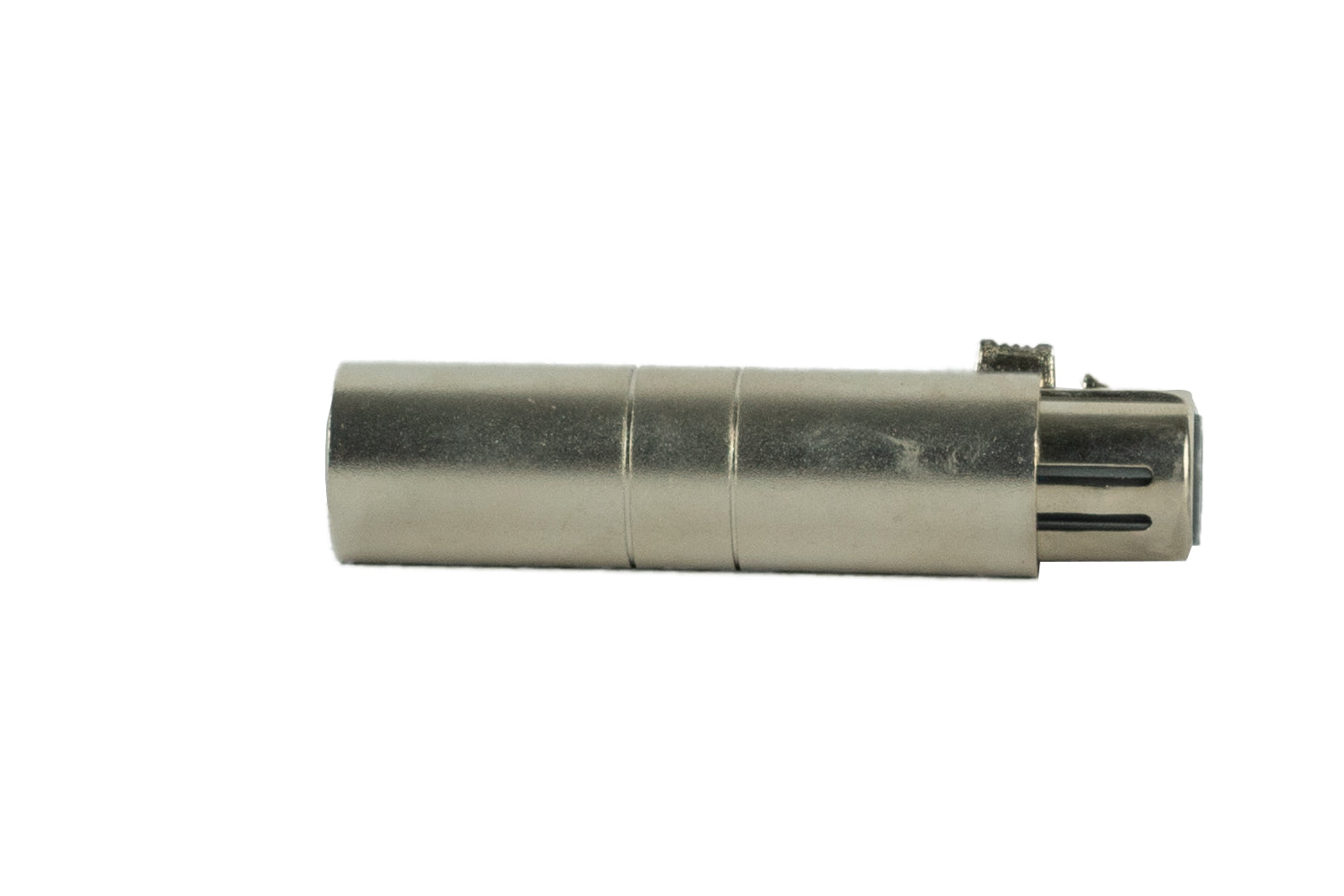 Event Audio XLR3MXLR5F - XLR 3 Pin Male to XLR 5 Pin Female Adaptors side view 