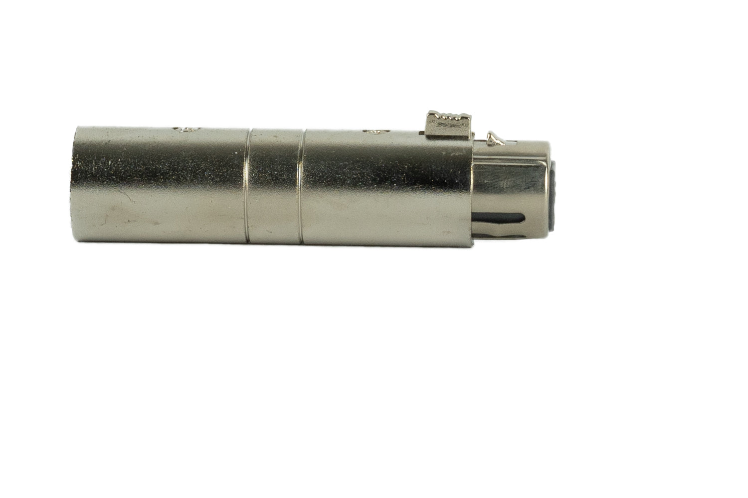 XLR5MXLR3F - XLR 5 Pin Male to XLR 3 Pin Female Adaptors side view