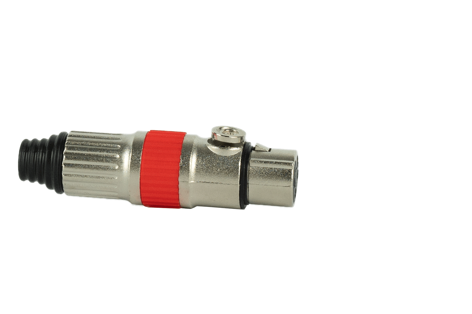 Event Audio XLRF - Pair of XLR 3 pin female audio plugs side view